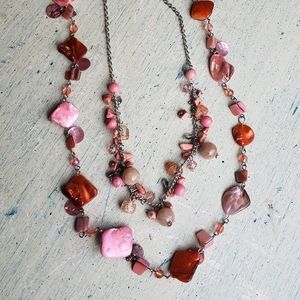 Shell necklaces